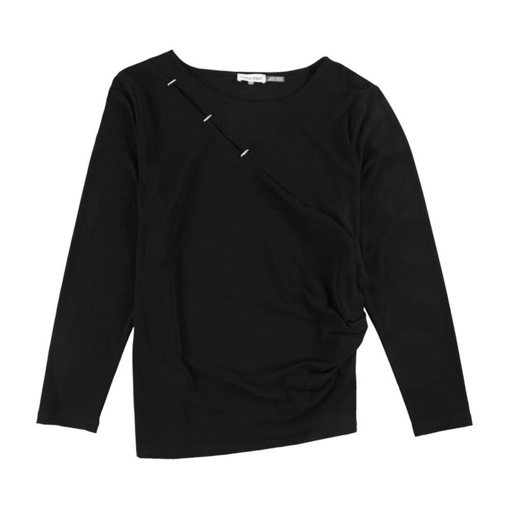 Calvin Klein Womens Split Seam Pullover Sweater, NWT